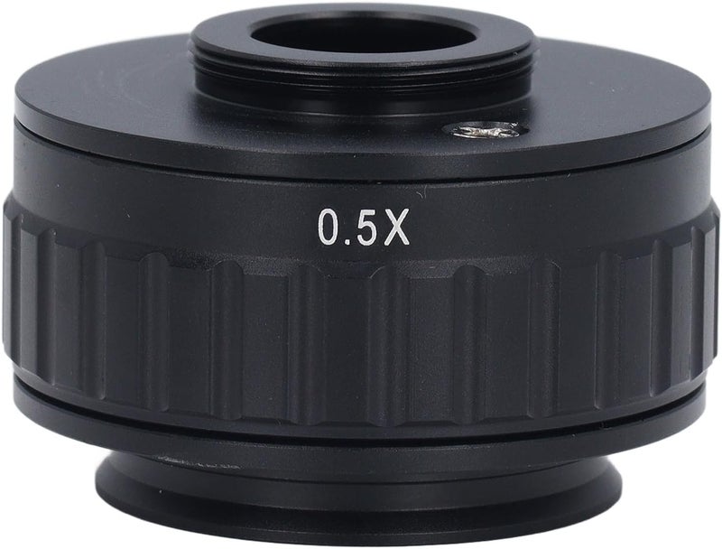 Focket CTV Lens Adapter, C Mount Trinocular Stereo Microscope CTV Lens Adapter Clear Imaging Better Visual Image for Industrial Use (0.5X) - Image 1